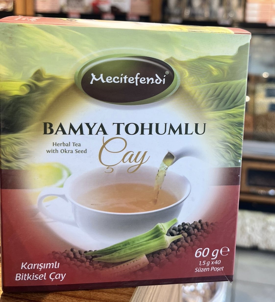 Bamya Tohumlu Çay