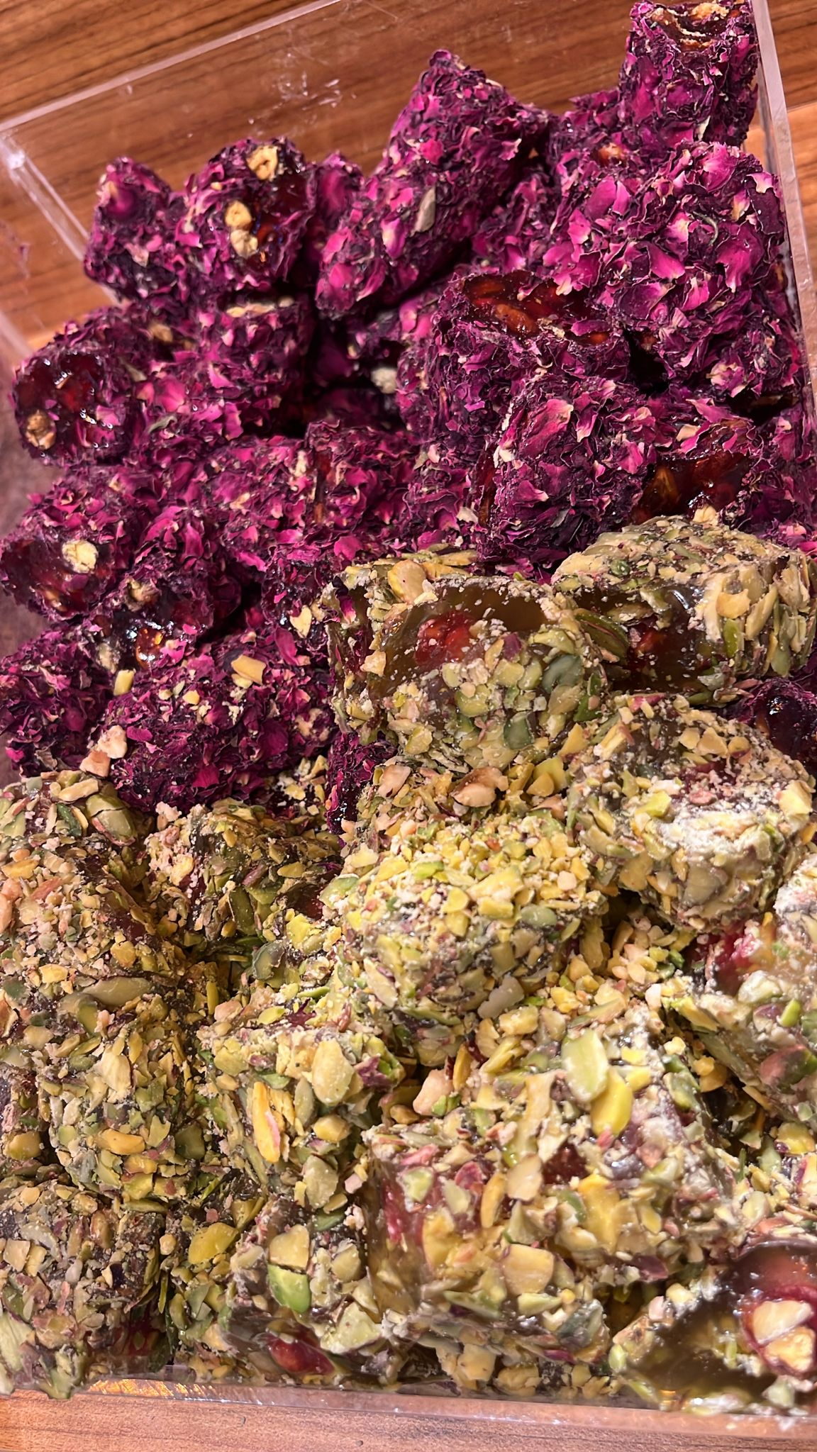 Fıstık ve Nar Aromalı Lokum