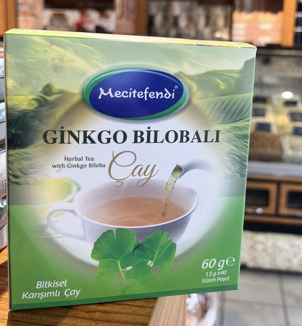 Ginkgo Bilobalı Çay