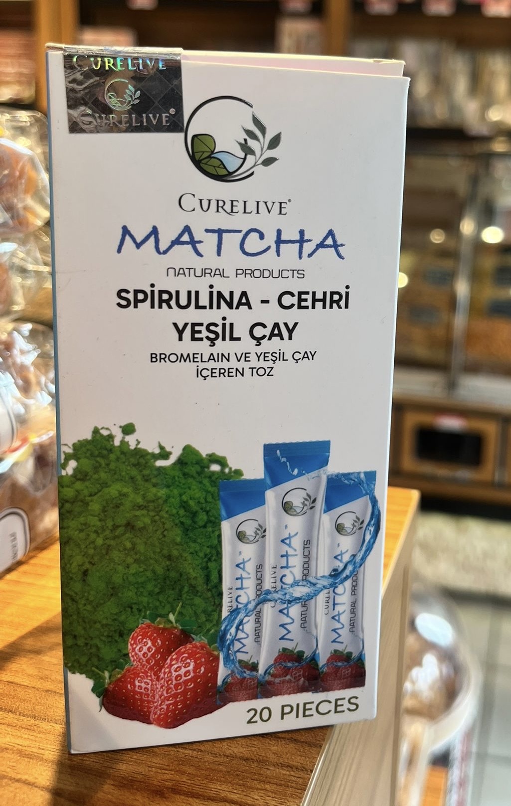 Matcha Spirulina Yeşil Çay