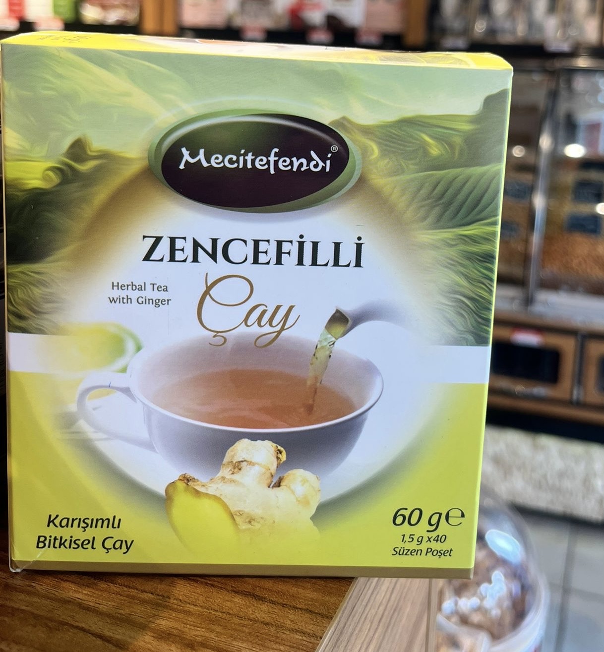 Zencefilli Çay